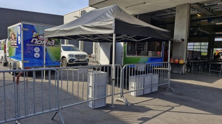 Opendeurdag Brandweer Menen Halve kip met frietjes 