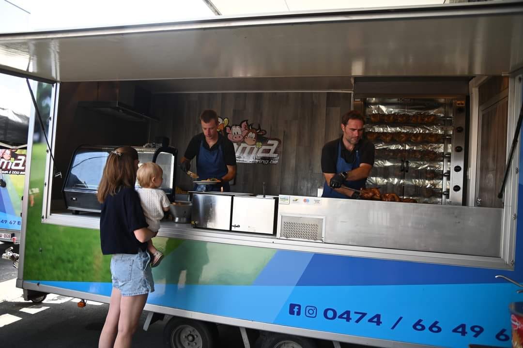 Opendeurdag Brandweer Menen Halve kip met frietjes 